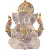 PIGPIGFLY Statue Idolo Indiano,Decorazioni per Ufficio,Figure Decorative, Statuette Decorative Casa, Soggiorno Decorativo Moderno da Appoggiare, Scultura Astratta in Poliresina, Idea Regalo（14cm/Arenaria）