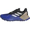 adidas Terrex Soulstride Rain.RDY Trail Running Shoes, Scarpe Uomo, Semi Lucid Blue/Grey One/Blanch Cargo, 46 EU