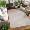 Livabliss Serik Tappeto da Esterno ed Interni Tappeto Esterno Terrazzo Moderne, per Giardino, Balcone, Stile Boho Tappeti Ampi Dimensioni, 120x170 cm Avorio e Grigio