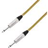 Adam Hall Cables 5 STAR IPP 0600 VINTAGE - Cavo per strumenti Neutrik 6,3 mm jack a 6,3 mm jack 6 m