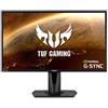 ASUS Monitor ASUS TUF Gaming da 27` 2K HDR VG27BQ, WQHD (2560 x 1440), 165Hz (supporta 144Hz), 0,4 ms, Extreme Low Motion Blur, altoparlante, compatibile con G-SYNC, montaggio VESA, DisplayPort, HDMI, nero