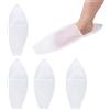 LOBVABA 4 Pezzi Ausilio per Calzino a Compressione,Aiuto per Indossare Calze a Compressione, Aprire le Dita dei Piedi Calzini,per Aiutare Anziani,Disabili E Donne in Gravidanza a Indossare le Calze