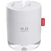 Jueves Umidificatore ad ultrasuoni ultrasuoni, 500 ml, umidificatore silenzioso con luce notturna e due modalità di nebbia regolabile, per camera da letto, ufficio, dei bambini, soggiorno, piante, auto