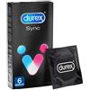 Durex Sync Preservativi Ritardanti E Stimolanti 6 Pezzi