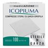 Icopiuma Compresse Sterili Di Garza Idrofila 10X10 Cm 100 Pezzi