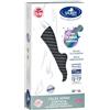 Calza Sauber Donna Qskin 70 Righe Biscotto Nero L/Xl