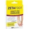 ZETAFOOT Zeta Foot Cerotti Per Verruche 16 Pezzi
