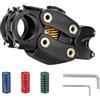 Sgxbos Stelo di Sospensione Attacco Manubrio per Bicicletta, Ammortizzante, per Bici da Strada, Ghiaia, Ibrida e E-Bike, 7 Gradi, 90 mm
