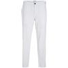JACK & JONES Jpstace Jjsummer Linen-Pantaloni Misti Chino, Bianco, 27W x 32L Uomo