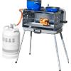 Berger Barbecue a gas Berger 3 fuochi portatile 30 mbar