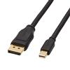 Amazon Basics Cavo Mini DisplayPort su DisplayPort, 1.8 m, Nero