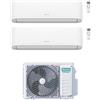 Hisense Climatizzatore Hisense Hi-Comfort Wi-fi Dual split inverter 7000 + 12000 btu gas R32 (U.E. 2AMW42U4RGC)