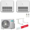 Hisense Climatizzatore Hisense Console Dual split inverter 9000 + 12000 btu gas R32 (U.E. 2AMW52U4RXC)