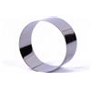CALDER Cerchio liscio inox cm 8x4h