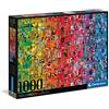 Clementoni Colorboom Collection-Collage Adulti 1000 Pezzi, Puzzle Gradient-Made in Italy, Multicolore, 39595