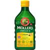 Difar Moller's Olio di Fegato di Merluzzo con Omega 3 Gusto Limone 250 ml