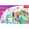 Trefl 916 17361 EA 60pcs Disney Princess, red