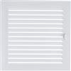 Anzapack 814331S - Griglia con chiusura, 20 x 20 cm. Plastica bianca.