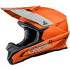 O'NEAL | Casco Motocross | MX Enduro Motorcycle | Standard di sicurezza ECE 22.05, Prese d'aria per una ventilazione e un raffreddamento ottimali | Casco 1SRS Solido | Adulto | Arancione | Taglia L