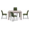 REDÒKASA Tavolo allungabile da pranzo 110x70 fino a 150 cm modello N1 MADE IN ITALY design moderno ideale per cucina, soggiorno e sala da pranzo (Olmo)