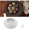 HNLMZ Stampi in silicone, stampi per candele, stampi in silicone per calcestruzzo, per intonaco fai da te, per vasi di fiori, candele profumate, fai da te in resina
