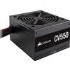 Corsair (TG. 550 W) Corsair CV550 Alimentatore PC, 80 Plus Bronze, 550 W, CV (Cavi Fissi