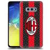 Head Case Designs Licenza Ufficiale AC Milan in Casa 2020/21 Kit Crest Custodia Cover in Morbido Gel Compatibile con Samsung Galaxy S10e