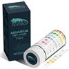 RUNBO Strisce reattive per acquario, 7 in 1, 150 pezzi, set di test per acquari d'acqua dolce, stagno di pesce, test accurato della durezza totale, nitrato di carbonato, nitrito Cl2 pH