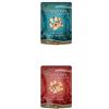 Applaws Bundle of Applaws Alimento per Gatti Umido 100% Naturale Filetto di Tonno e Orata in Brodo per Gatti Adulti + Pacchetto di Sgombro con Gamberetti del Pacifico in Brodo - 24 Buste da 70g