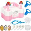 Mkitnvy Pompa Elettrica per Palloncini, Gonfiatore Palloncino, Gonfia Palloncini Elettrico, Pompa Per Palloncini Portatile con Doppio Ugello, 2 Modalità di Gonfiaggio, 600W, per Feste, Compleanni, Nozze