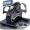 HELDENWERK Pedalttrainer, set base - Certificazione TÜV/GS con cinghia di fissaggio e tappetino antiscivolo - Attrezzatura per braccia e gambe per la casa - Anziani pedali, cyclette