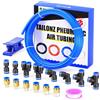TAILONZ PNEUMATIC Blu 12 mm OD 8 mm ID poliuretano PU tubo flessibile aria Kit 10 metri 32.8ft