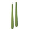 Cereria Di Giorgio - 12 Candele Coniche - Ø 2,2 cm h. 30 cm - Verde Oliva