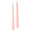 Cereria Di Giorgio - 12 Candele Coniche - Diametro 2,2 cm Altezza 30 cm - Colore Rosa Pesca - Durata 10 ore - Standard per candelabro