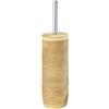 Avilia Portascopino per WC - Scopino e Portascopino per Bagno, in Poliresina, 10x40.5x10cm, Marrone