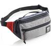 Miquelrius - Marsupio a due scomparti, chiusure Cerniere in plastica resistente, maniglie in metallo, nastro regolabile, chiusura a scatto, 220 x 110 x 30 mm, Rider Blue, multicolore, 220 x 110 x 30