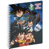 Exacompta - 9904462E - Quaderno di testi Dragon Ball S, 17 x 22 cm, colore: blu