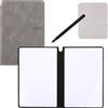 NQEUEPN Notebook Cancellabile, 24x16,5cm Notebook Cancellabile a Secco Riutilizzabile Notebook Cancellabile Notebook Lavagna per Lavoro Casa Ufficio (Grigio)