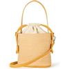 The Drop Dallas Bucket Bag Borse a Mano, Giallo/Paglia Naturale, One Size