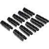 Mtsooning Set di 10 clip per serra da 22 mm, pinze per tubi per il fissaggio delle coperture al giardino, serre, film, piante