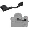 JJC A7CII A7CR Impugnatura Pollice per SONY Alpha 7CII 7CR ILCE-7CM2 ILCE-7CR Fotocamera, Presa Migliorata per Riprese con Una Sola Mano, Hot Shoe Mount Supporto