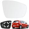 RASHION Vetro Specchietto Retrovisore Riscaldabile Destra Compatibile con VW Polo 6R 6C 2009-2017 UP (UP!) 2016-