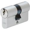 ABUS Cilindro Corto TI11 ST 25/25 - Cilindro per Porte in Vetro, Porte Metalliche e Porte d'Ingresso Sottili - Chiusura Differenziata - Serratura con 3 Chiavi Incluse