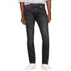 Tommy Hilfiger Uomo Jeans Slim Fit, Nero (Stark Black), 29W/34L