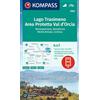 Kompass Carta escursionistica n. 2463. Lago Trasimeno, Area Protetta Val d'Orcia, Montepulciano, Montalcino, Monte Amiata, Cortona 1:50.000. Con App: 4in1 ... Verwendung in der KOMPASS-App. Fahrradfahren.