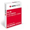 AgfaPhoto AGFA Photo - Batteria agli ioni di litio BL-5B, compatibile con dispositivo compatto Agfa DC8200, colore: Nero