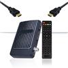 hd-line Mini Sat - Ricevitore digitale HD (HDTV, DVB-S/S2, Full HD 1080P) [HDMI, 2X USB 2.0, preprogrammato per Astra Hotbird Türksat]