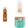Hawaiian Tropic Can Spray Oil SPF 30 (180ml), Silk Hydration Air Soft Face Lotion SPF30 (50ml) and Body Butter