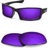BlazerBuck Lenti di ricambio polarizzate anti-sale per occhiali da sole Oakley Fives Squared, Viola cosmico - Polarizzato, 0