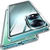 iVoler Anti Ingiallimento Chiaro Cover per Honor 70, [Antiurto di Grado Militare] Trasparente Sottile Anti Graffio Custodia Case con Paraurti Assorbimento degli urti
